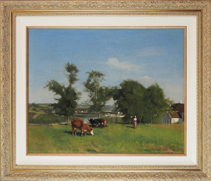 M=A・ラヴィエイユ 「牛番の婦人」 | | アトリエ・ブランカ