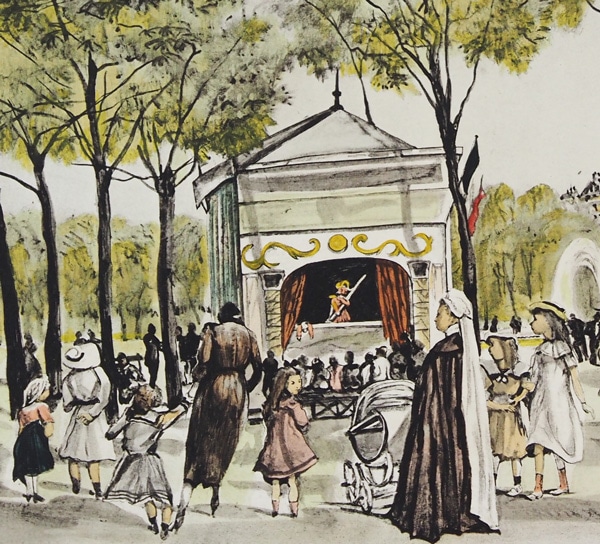 藤田嗣治 「シャンゼリゼ通り」 | | アトリエ・ブランカ