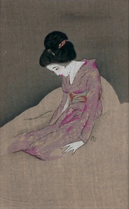 竹久夢二 「秋の夜」 | | アトリエ・ブランカ