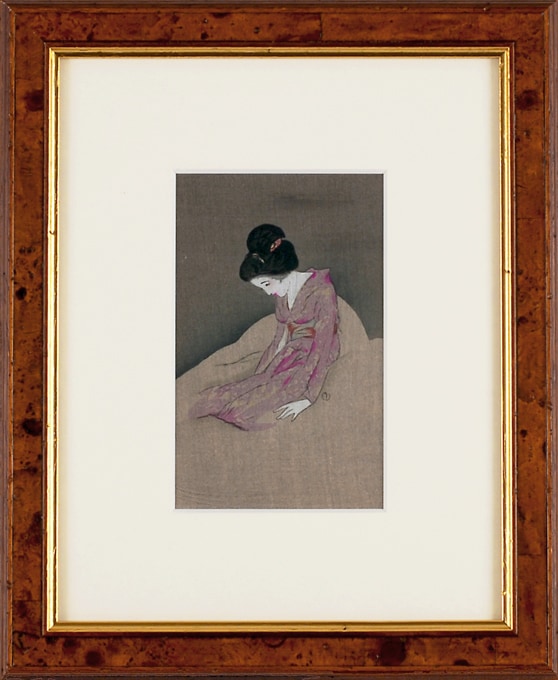 竹久夢二 「秋の夜」 | | アトリエ・ブランカ