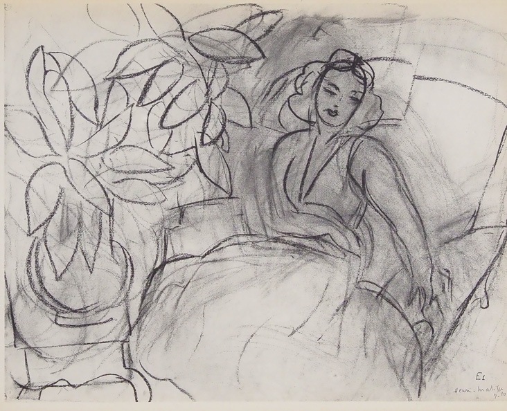 アンリ・マティス 「DESSINS・E-1（女）」 | | アトリエ・ブランカ