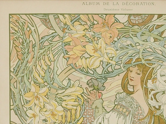アルフォンス・ミュシャ 「花言葉」 | | アトリエ・ブランカ