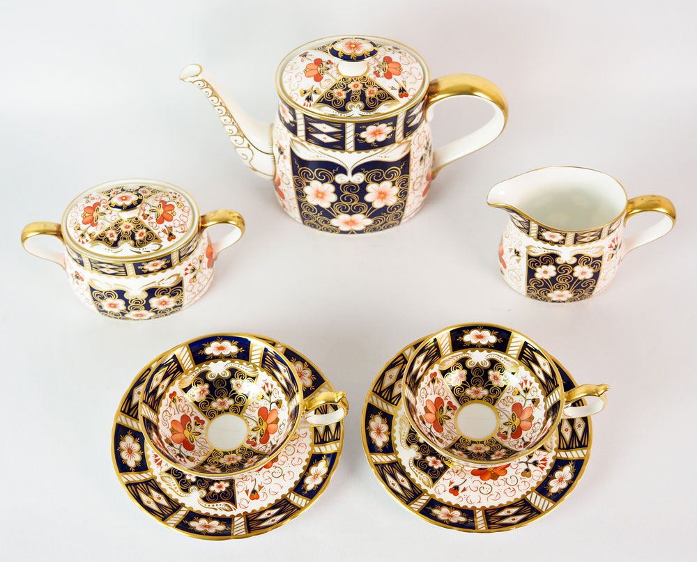 ロイヤルクラウンダービー 「伊万里写ティーセット」 | | アトリエ