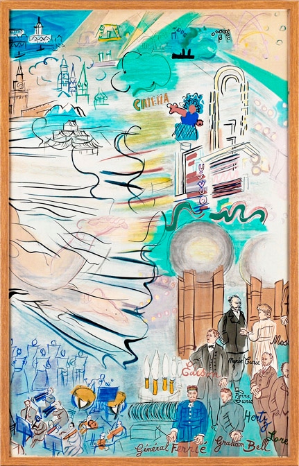 ラウル・デュフィ 「電気の精 （10枚セット）」 | | アトリエ・ブランカ