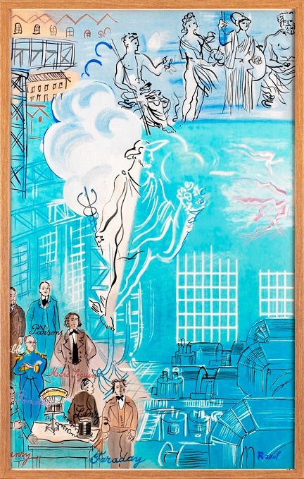 ラウル・デュフィ 「電気の精 （10枚セット）」 | | アトリエ・ブランカ