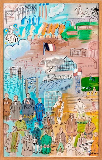 ラウル・デュフィ 「電気の精 （10枚セット）」 | | アトリエ・ブランカ