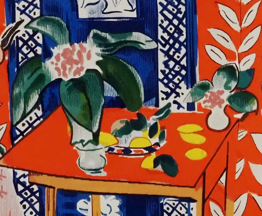 アンリ・マティス、【リュート】、新品高級額 額装付、年代物・希少画集画 アンリ・マティス【リュート】 高級画集画、状態良好、新品高級