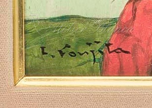 藤田嗣治 「少女像」 | | アトリエ・ブランカ