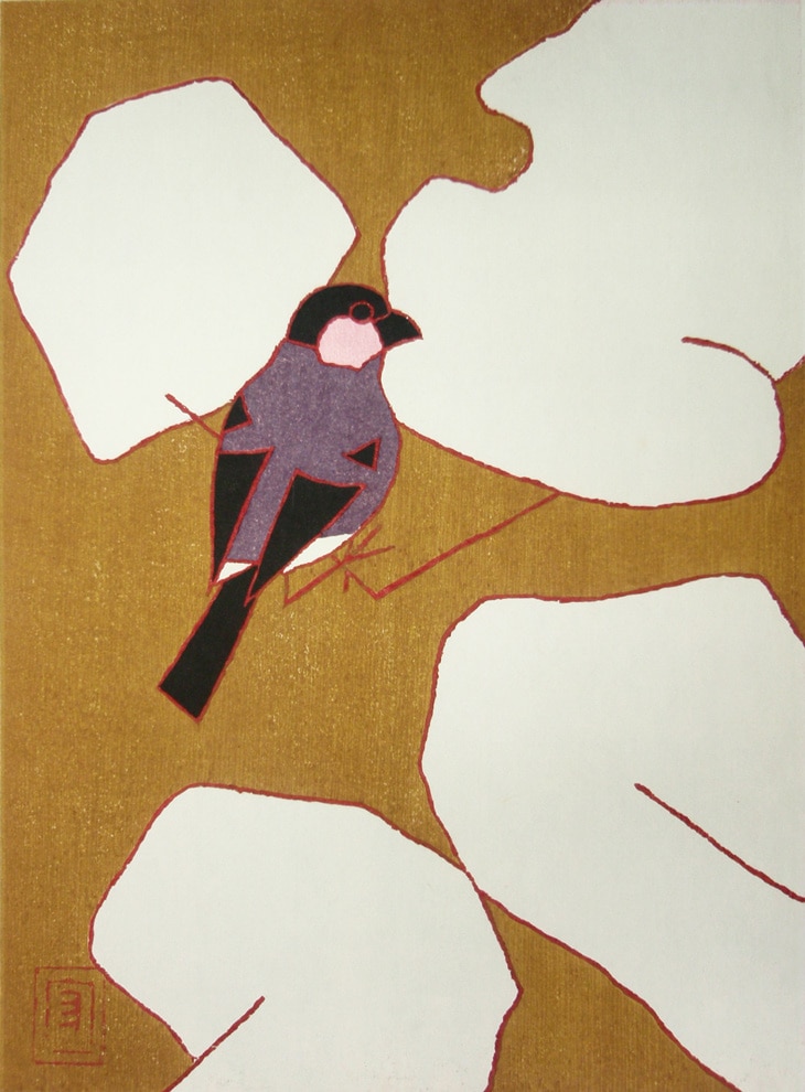 熊谷守一  絵画 熊谷守一 のりうつぎ(直筆サイン有) | 絵画など美術品の販売と