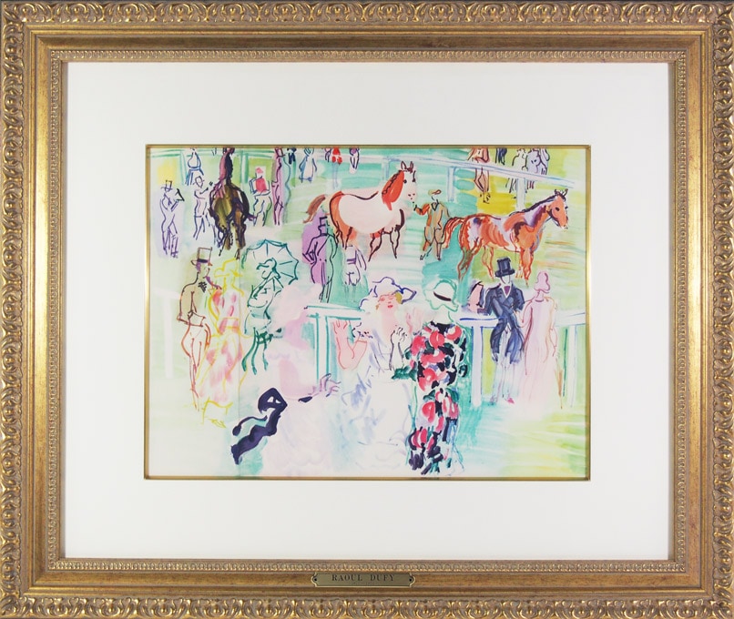 ラウル・デュフィ 「競馬場」 | | アトリエ・ブランカ