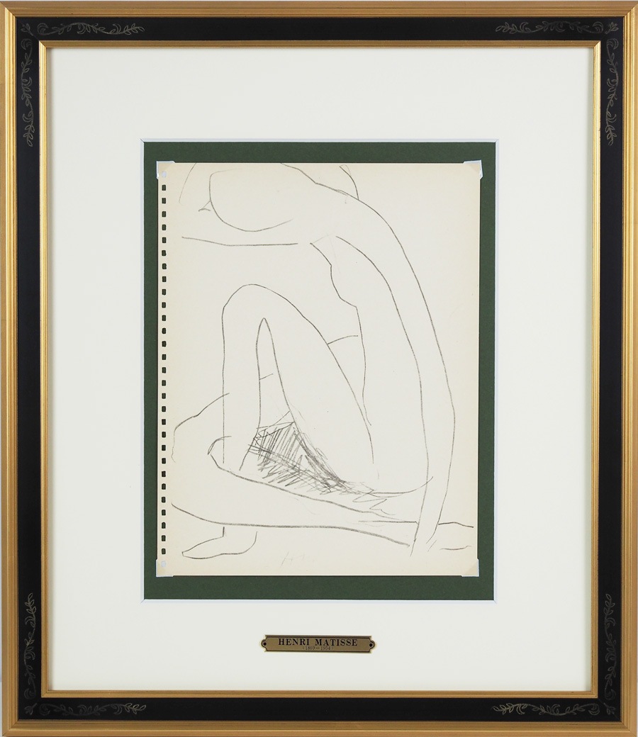 アンリ・マティス 「CARNET(22)ヌード」 | | アトリエ・ブランカ