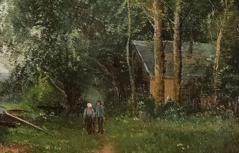 P=E・バリュー 「ブージヴァルのセーヌ河」 | | アトリエ・ブランカ