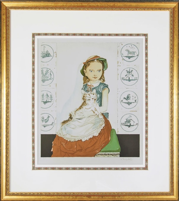 少女と猫のブロンズ彫刻 猫を背負ってる女の子 14歳の小柄な踊り子 1880年頃 エドガー・ドガ（1834-1917）作