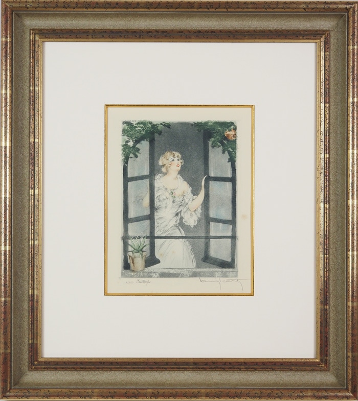 ルイ・イカール・春/コロタイプ、新品高級額付