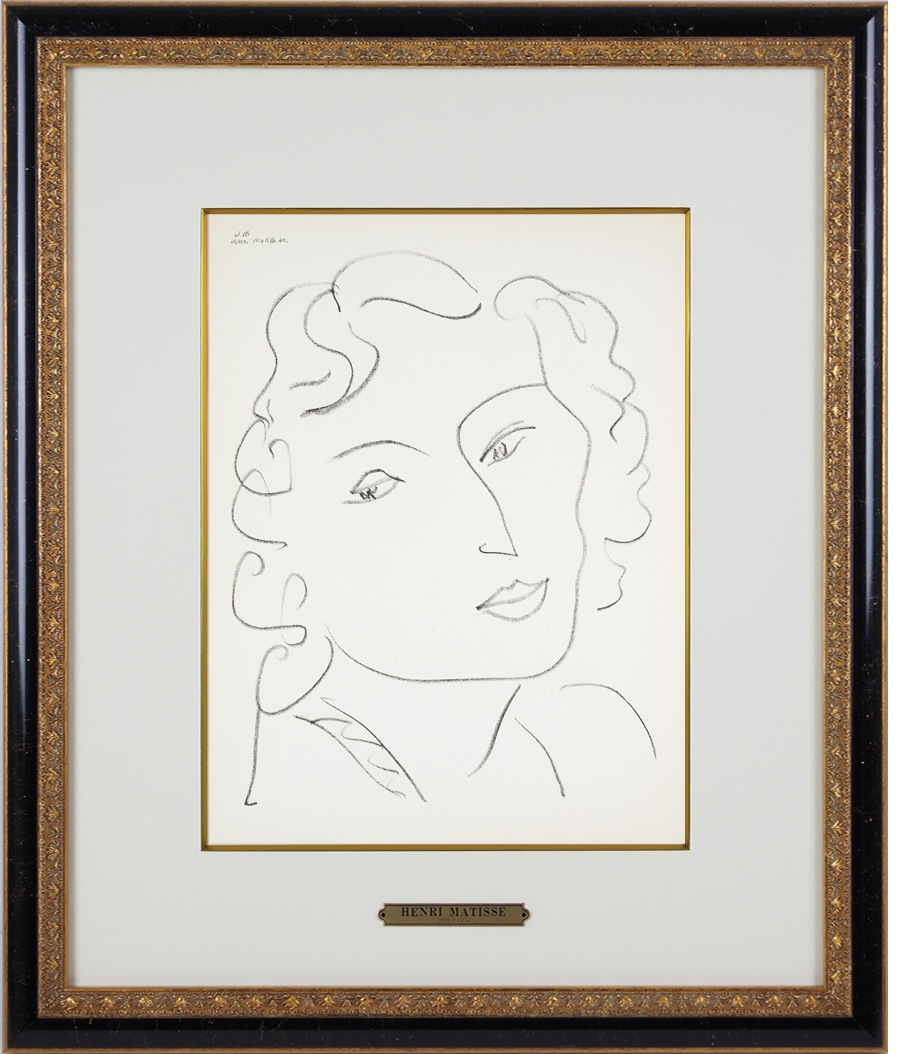 アンリ・マティス 「DESSINS・J-18（女）」 | | アトリエ・ブランカ