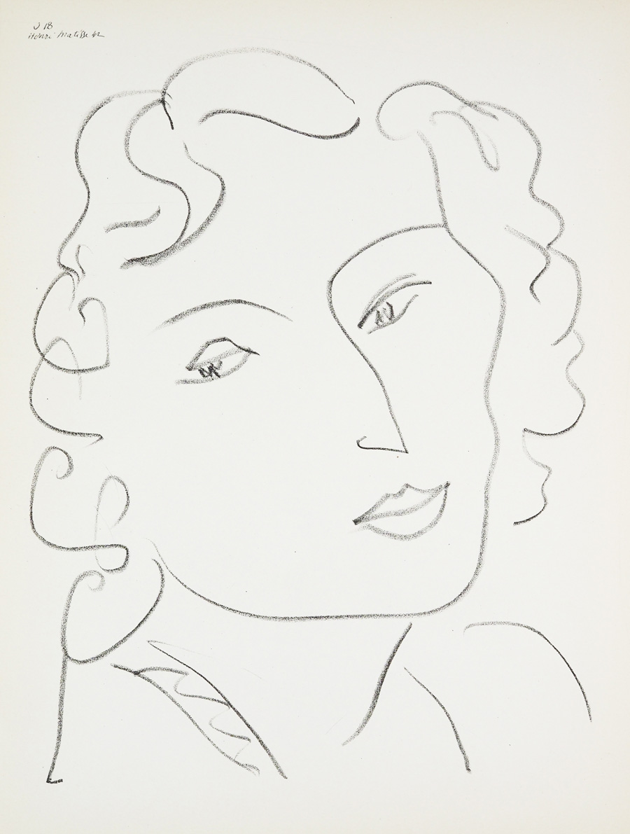 アンリ・マティス 「DESSINS・J-18（女）」 | | アトリエ・ブランカ