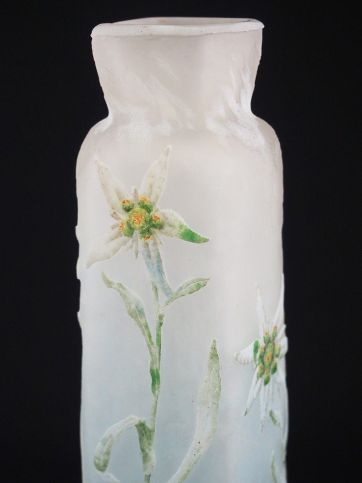 ドーム兄弟 「エーデルワイス文花瓶」 | | アトリエ・ブランカ