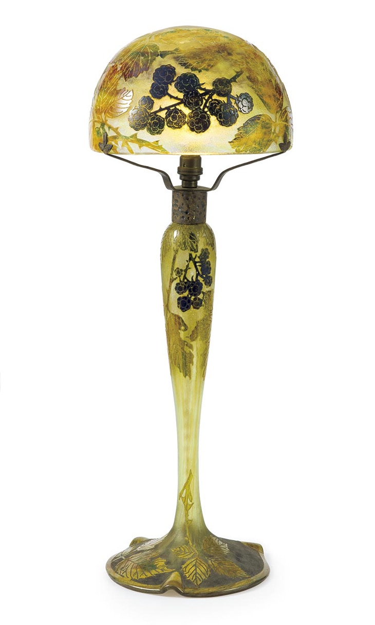 ドーム兄弟 「黒苺文ランプ」 | | アトリエ・ブランカ