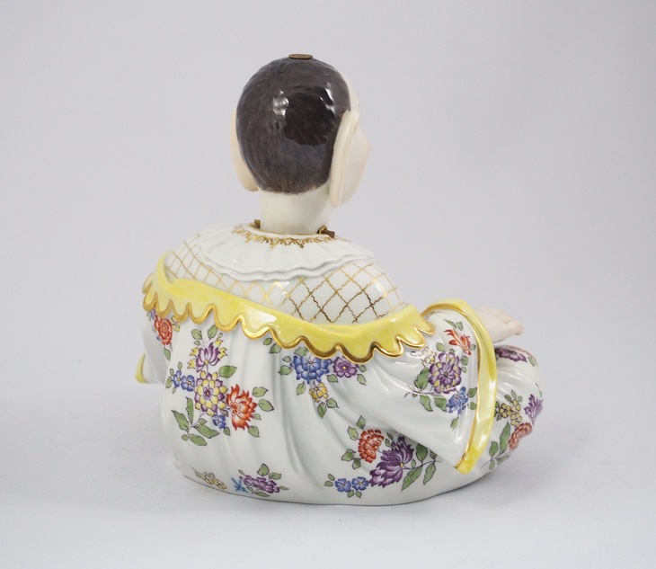 マイセン 陶器製 置物 葡萄かごを背負った少年 オークション “ザ・コノサーズ”／ Lot3046 マイセン窯 フィギュア