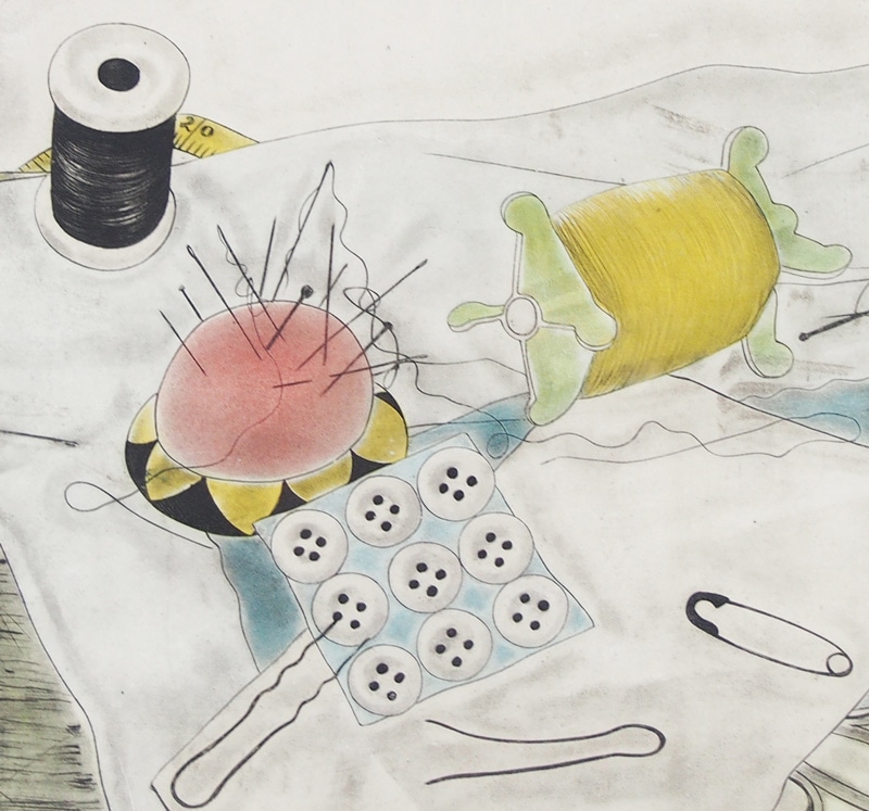 絵画(糸を使って描いた絵) 1本の糸で作った作品の思わぬ美しさが200万再生 「めちゃくちゃ