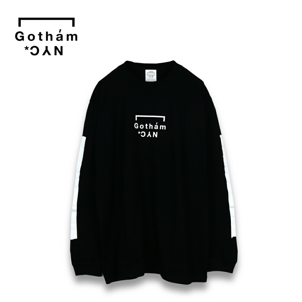 新品未使用 GOTHAM NYC ゴッサム エヌワイシー ロゴTシャツ ロンT 新品未使用 GOTHAM NYC ゴッサム エヌワイシー ロゴTシャツ ロン