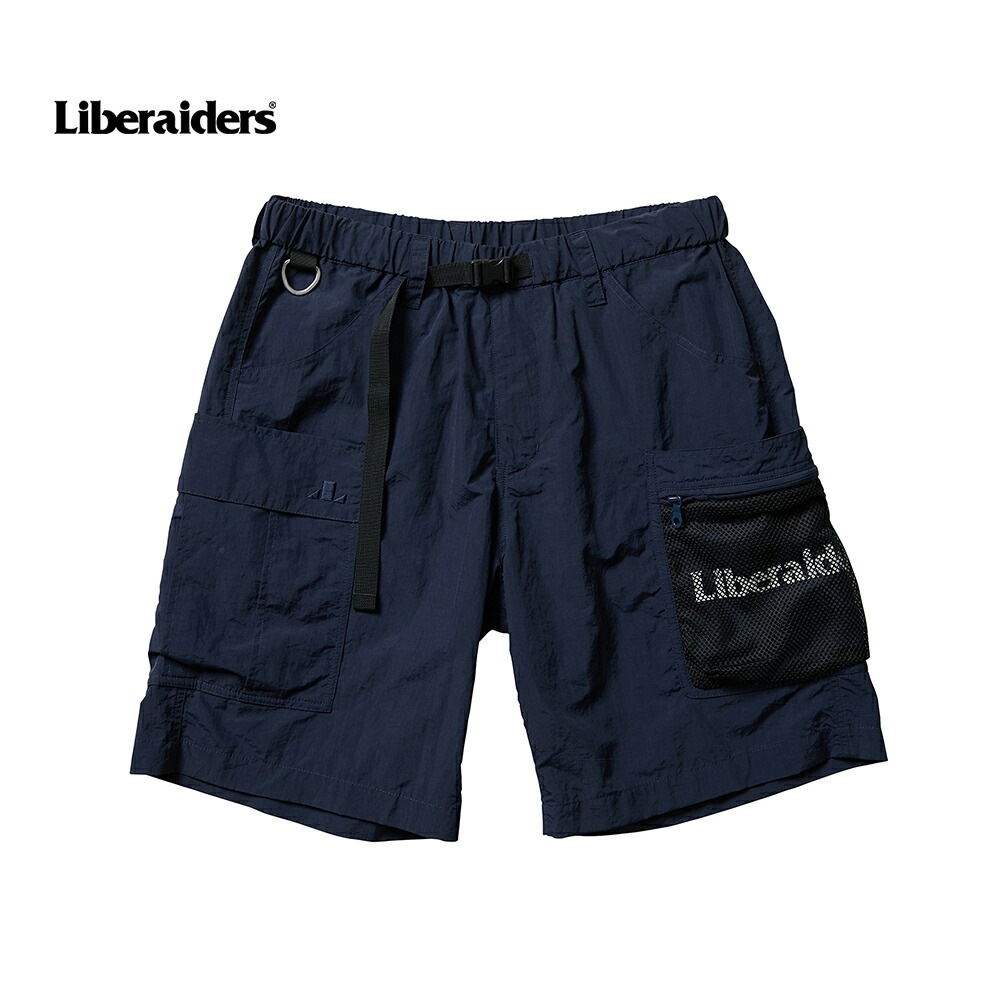 Liberaiders リベレイダース LR NYLON SHORTS NAVY ナイロンショーツ