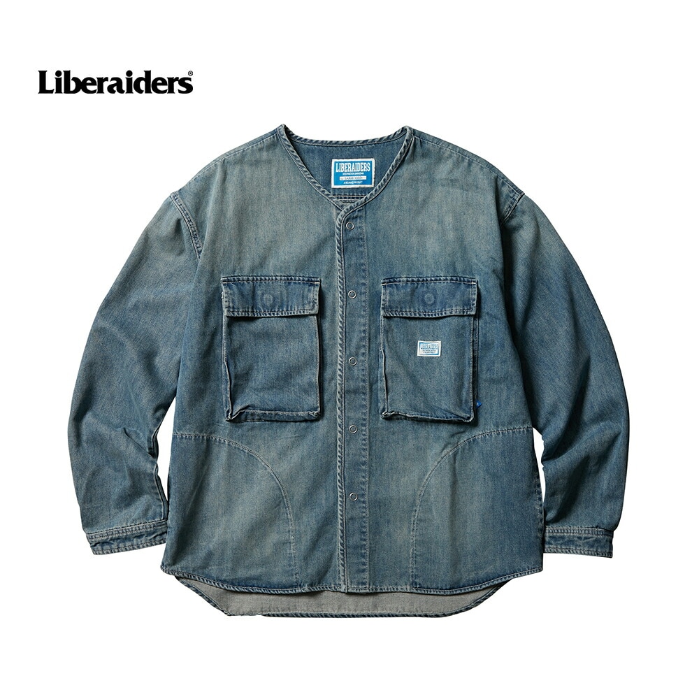 Liberaiders UTILITY DENIM SHIRT デニム 000000000696_vVdTFan.jpg