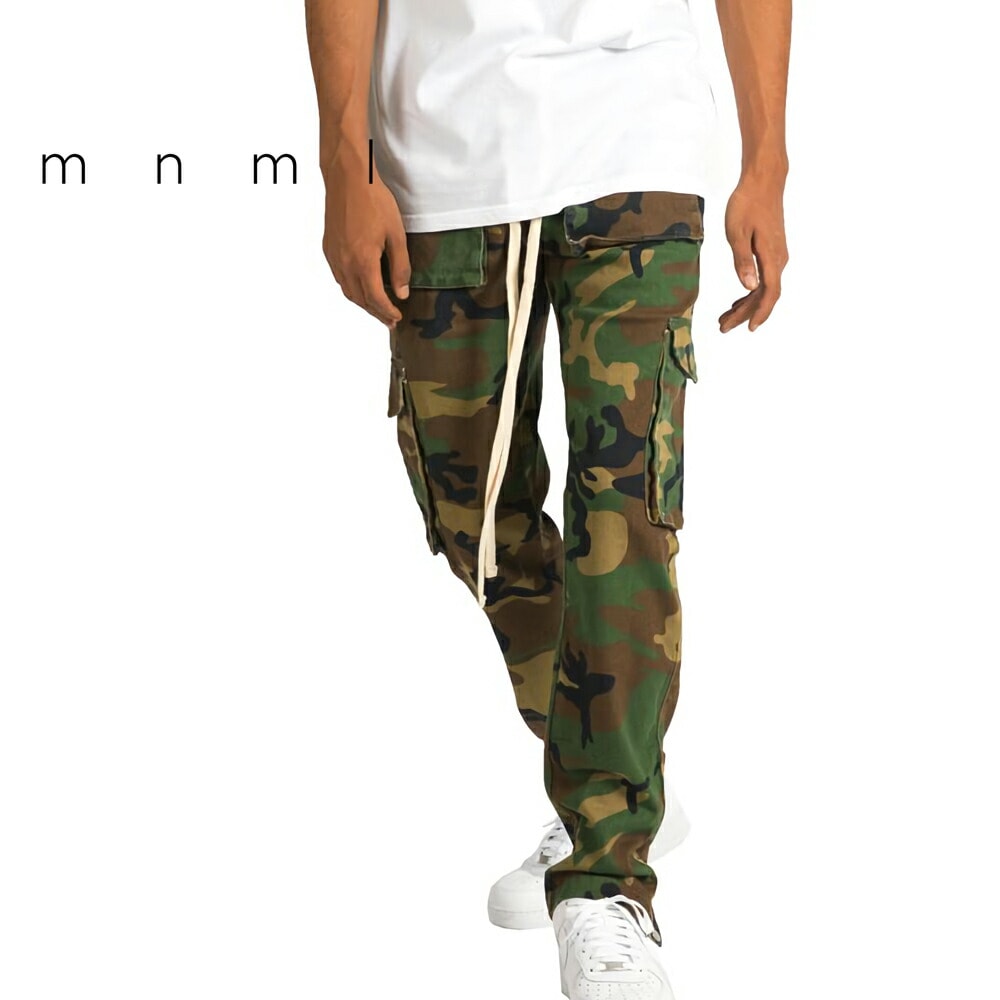 カーゴパンツの通販 ファッション ミニマル 迷彩カーゴ