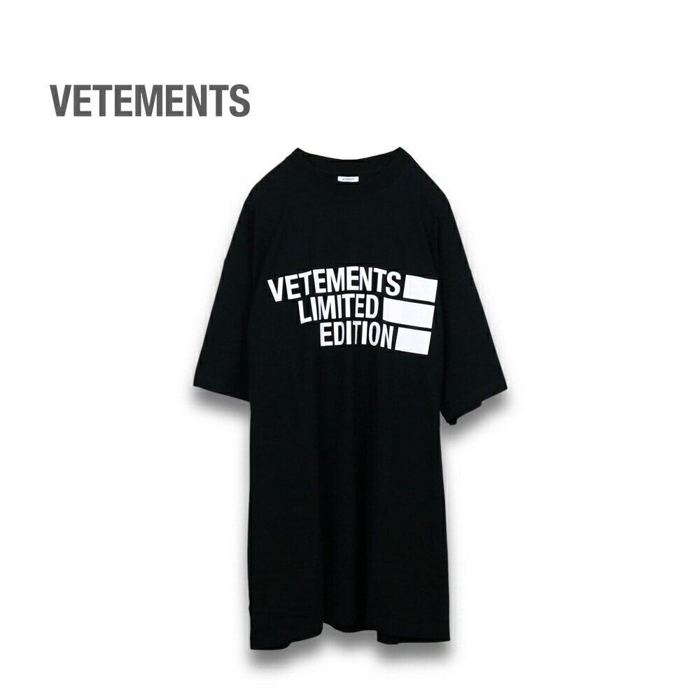 VETEMENTS ヴェトモン オーバーサイズシャツ ロゴ