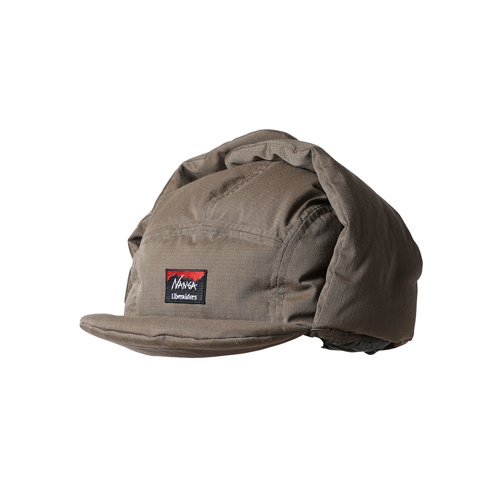 帽子 NANGA LIBERAIDERS TAKIBI RIPSTOP DOWNCAP NANGA X LIBERAIDERS TAKIBI RIPSTOP DOWN CAP ダウンイヤーフラップ