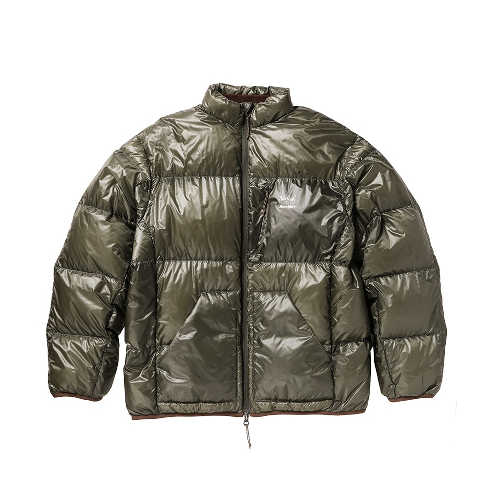 ジャケット・アウター LIBERAIDERS RIP STOP FATIGUE JACKET NANGA X LIBERAIDERS RIPSTOP NYLON DOWN JACKET ダウンジャケット