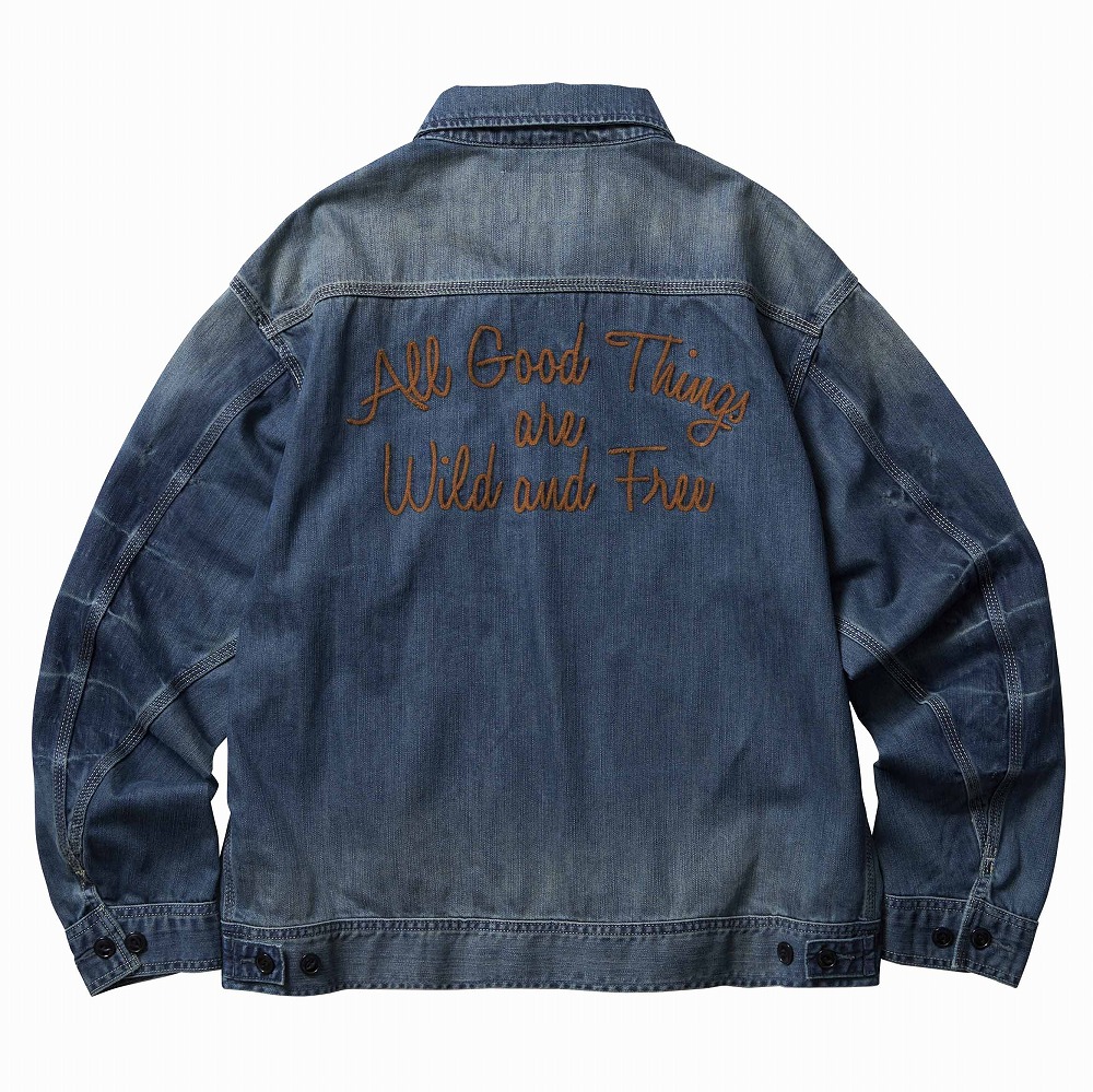 Liberaiders リベレイダース ZIP FRONT DENIM JACKET デニムジャケット