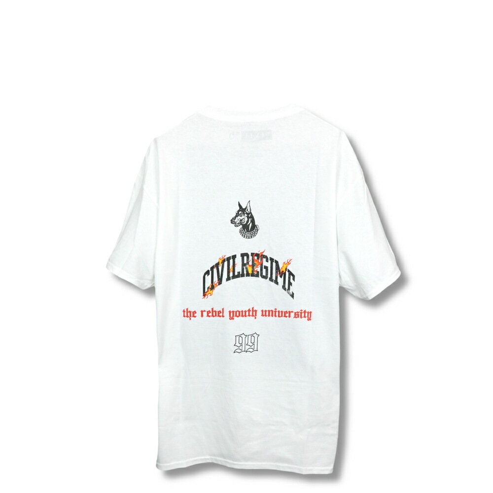Civil Regime シビル・レジーム R.Y.U TEE WHITE Tシャツ | すべての 