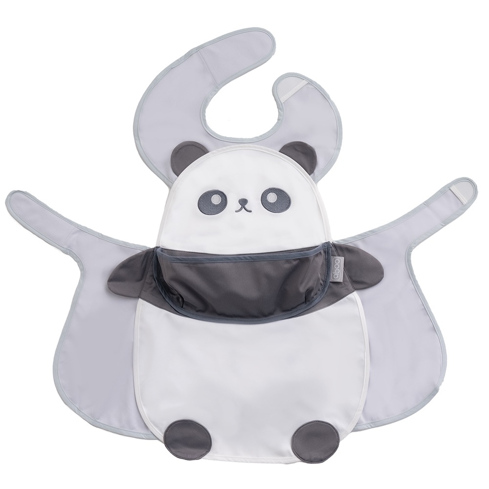 aboo アブー お食事エプロン スモック ブルマ スタイ ぞうねこ