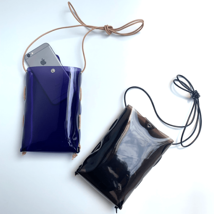 【 全11色 透明 縦型 スマホショルダー 】 スマホポシェット ／ ショルダーバッグ ・ 防水 ビニール PVC ｜ フェス アウトドア レジャー おすすめ acp pst