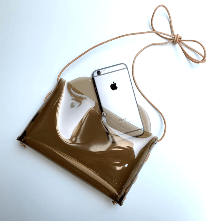 【 全11色 透明 横型 スマホショルダー 】 スマホポシェット ／ ショルダーバッグ ・ 防水 ビニール PVC ｜ フェス アウトドア レジャー おすすめ acp pst