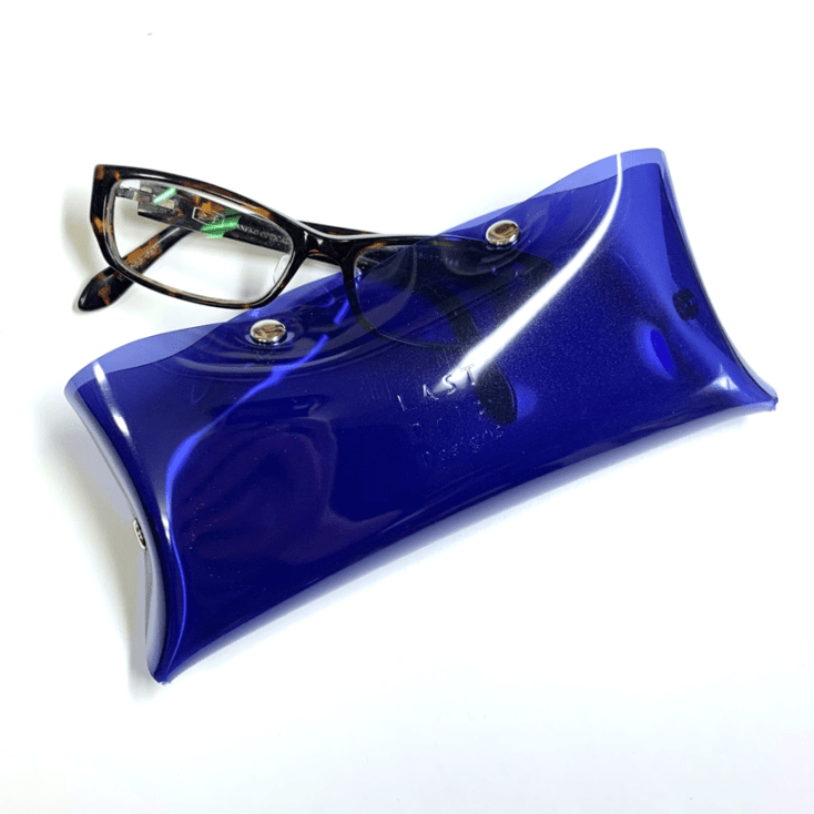 【 全11色 透明 メガネケース ワイド 】 キューブ型 眼鏡ケース ／ サングラス 老眼鏡 めがね ・ 防水 ビニール PVC ｜ フェス アウトドア レジャー おすすめ acp pst