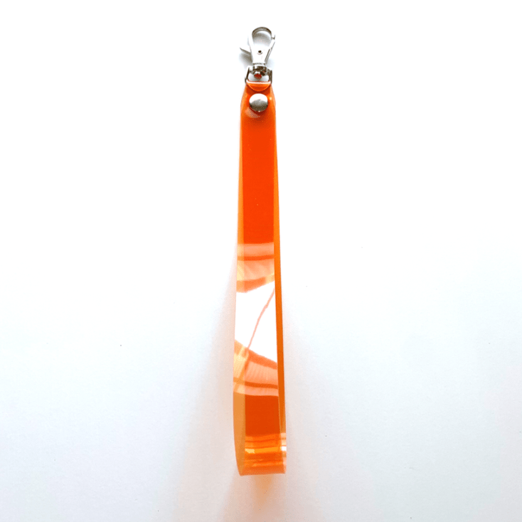 【 全11色 透明 太帯 ハンドストラップ 】 ハンドストラップ （ 太め ） ／ キーホルダー キーリング ・ 防水 ビニール PVC ｜ フェス アウトドア レジャー おすすめ acp pst