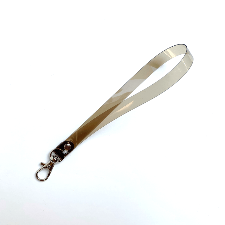 【 全11色 透明 細帯 ハンドストラップ 】 ハンドストラップ （ 細め ） ／ キーホルダー キーリング ・ 防水 ビニール PVC ｜ フェス アウトドア レジャー おすすめ acp pst