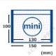 3ۥåѿ奿סۥ磻ȡmini(150100+40mm)