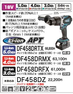  DIY���Ҥ�ɬ��[�ǹ�����]�ޥ���18V���ż��ɥ饤�Хɥ��DF458DZ�Хåƥꡢ���Ŵ�������� �ɥ饤�С��ɥ��� �ޥ��� ���ť�����