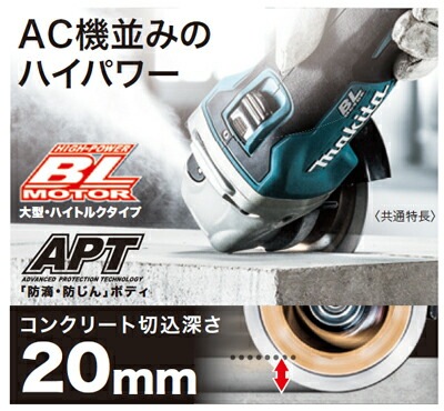 DIY女子も必見[税込新品]マキタ充電式ディスクグラインダーGA407DRG 
