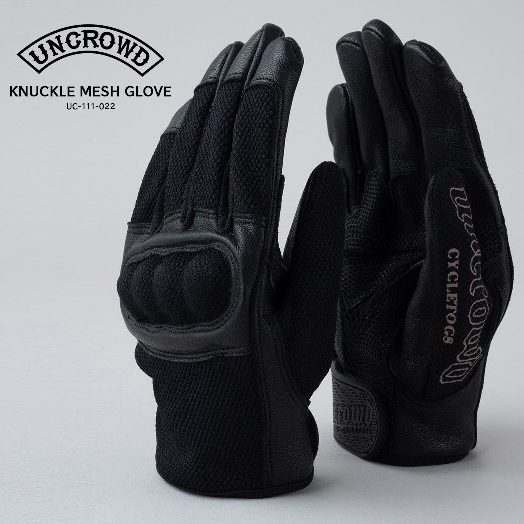 KNUCKLE MESH GLOVE [UNCROWD/アンクラウド]