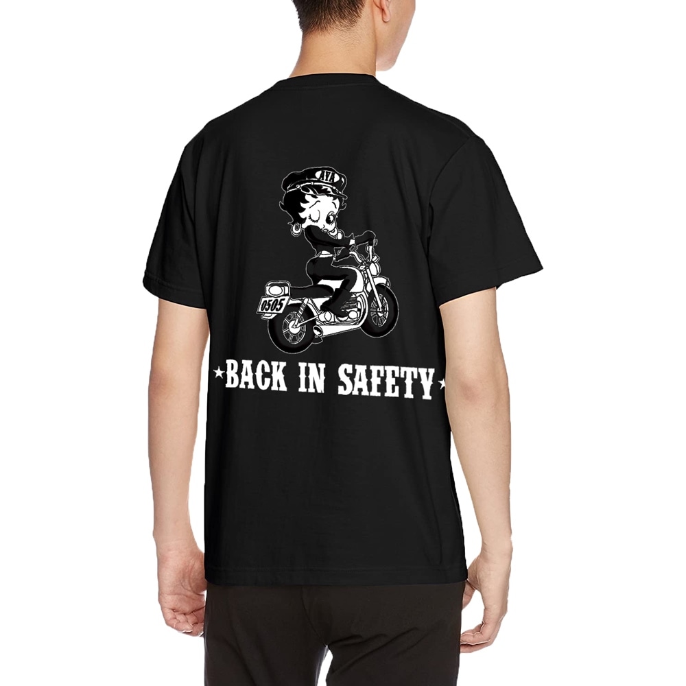BACK IN SAFETY S/S TEE #REGULAR [GOAHEAD/ゴーアヘッド]