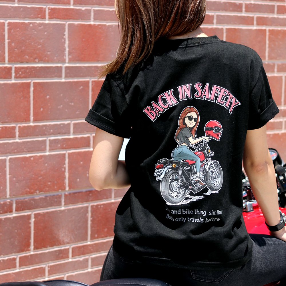 BACK IN SAFETY S/S TEE 2nd [GOAHEAD/ゴーアヘッド]