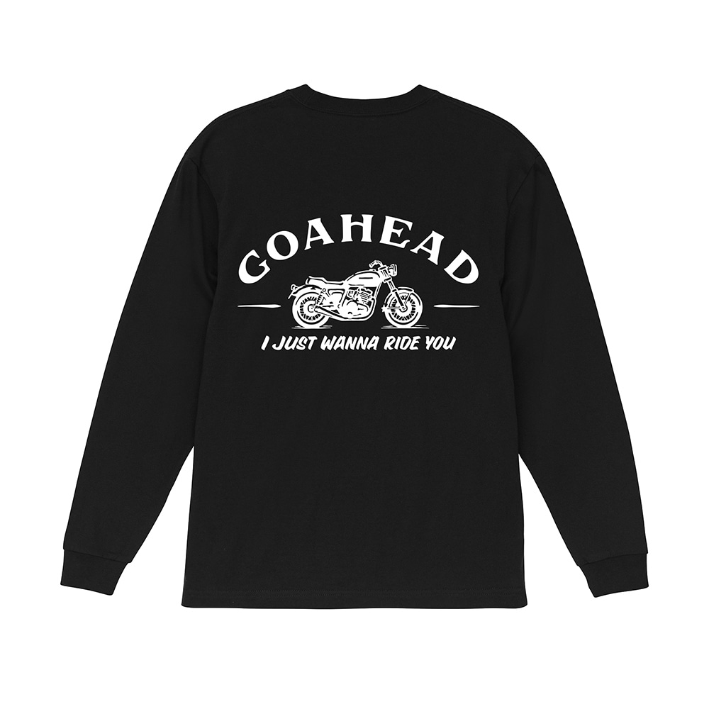 JUST WANNA RIDE L/S TEE [GOAHEAD/ゴーアヘッド]