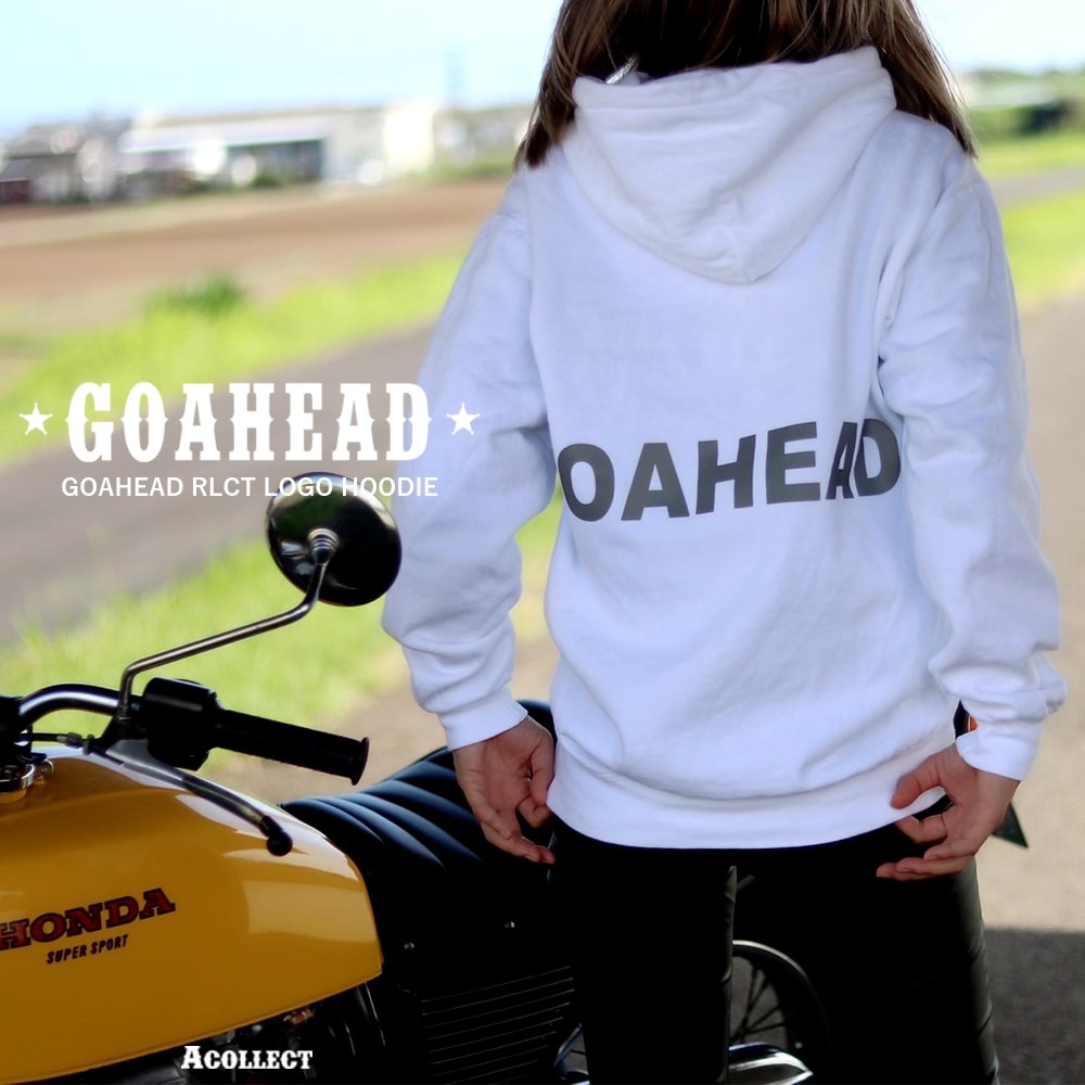 GOAHEAD RLCT LOGO HOODIE [GOAHEAD/ゴーアヘッド]