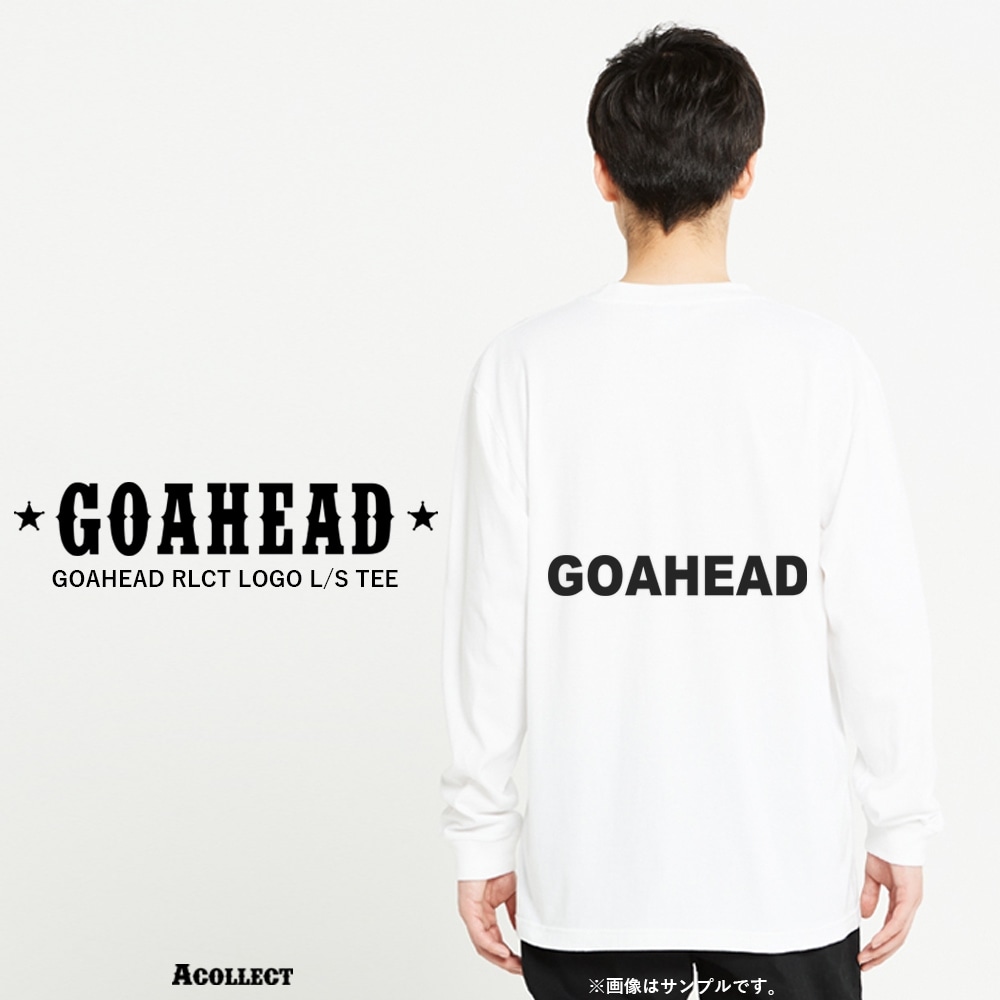 GOAHEAD RLCT LOGO L/S TEE [GOAHEAD/ゴーアヘッド]