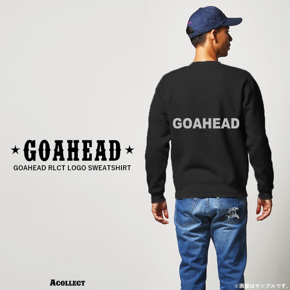 GOAHEAD RLCT LOGO SWEATSHIRT [GOAHEAD/ゴーアヘッド]