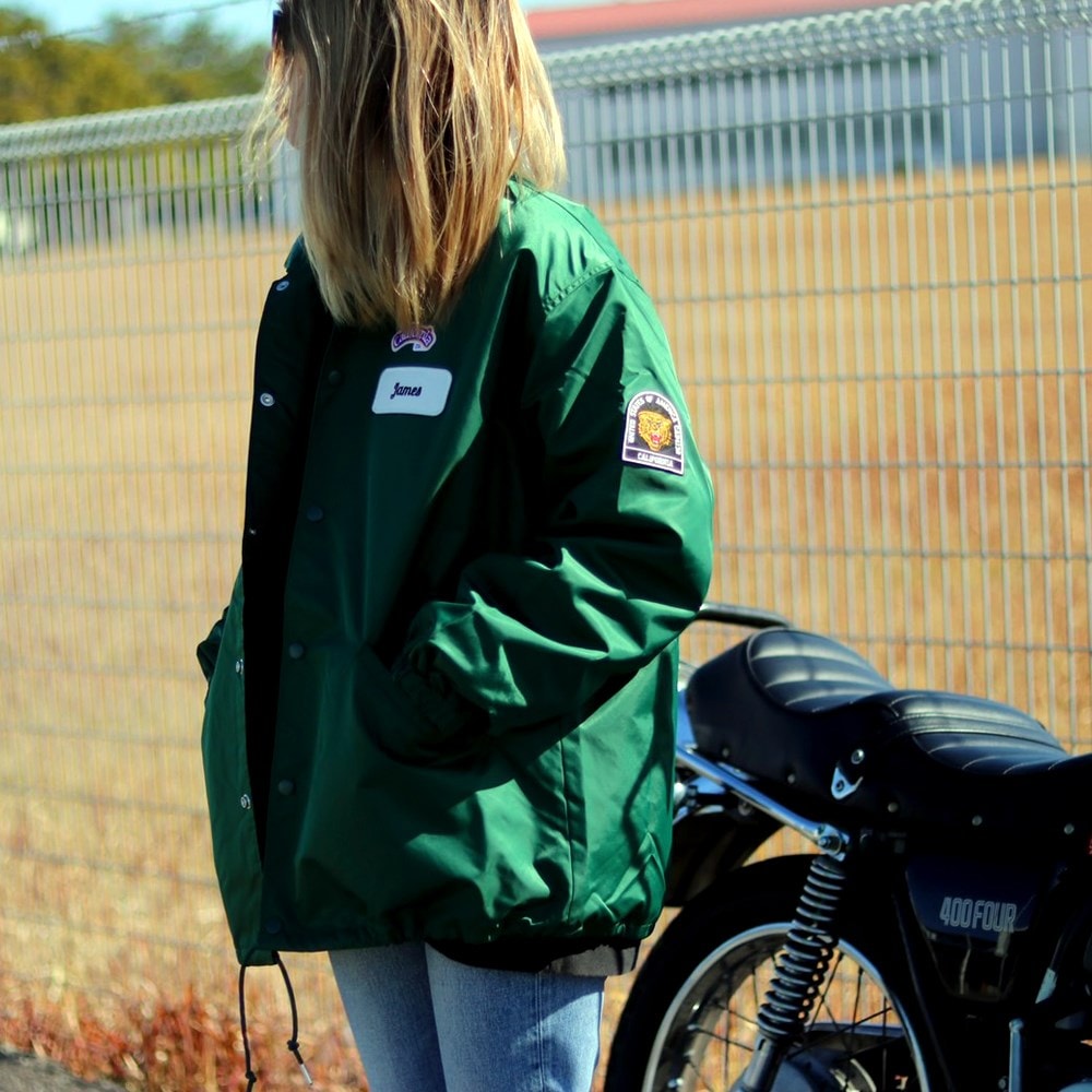 BIG SILHOUETTE EMBLEM COACH JACKET [GOAHEAD/ゴーアヘッド]